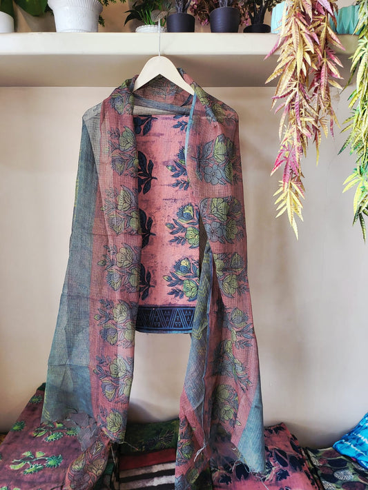 Nashpal kota cotton suits sets
