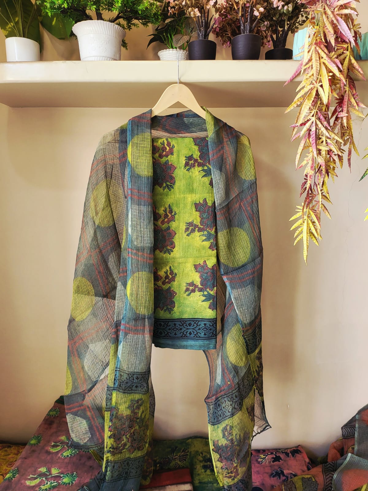 Nashpal kota cotton suits sets