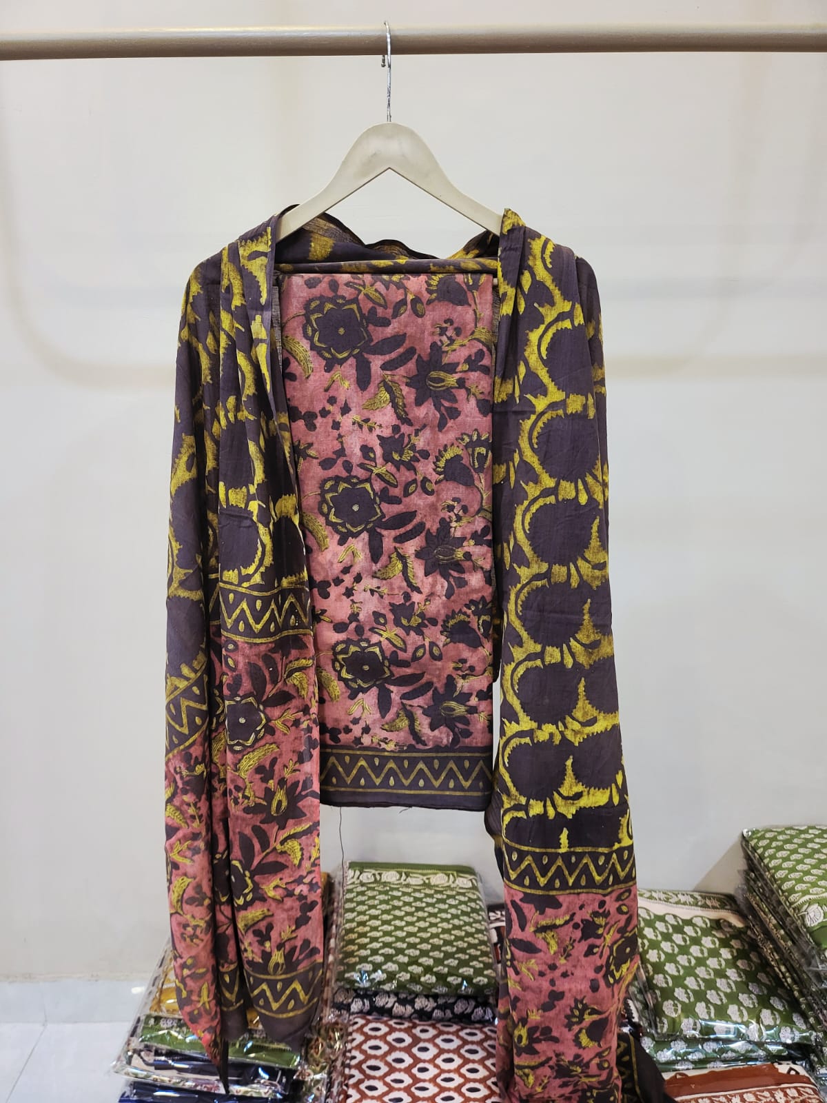 NASHPAL AJRAKH COTTON SUITS