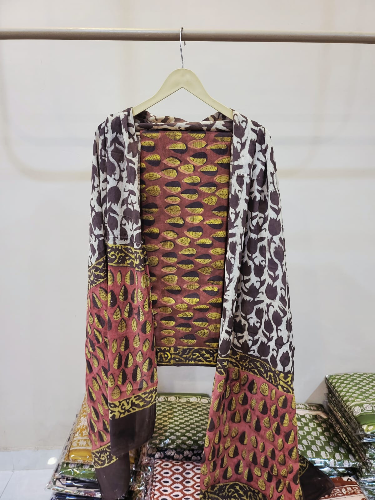 NASHPAL AJRAKH COTTON SUITS