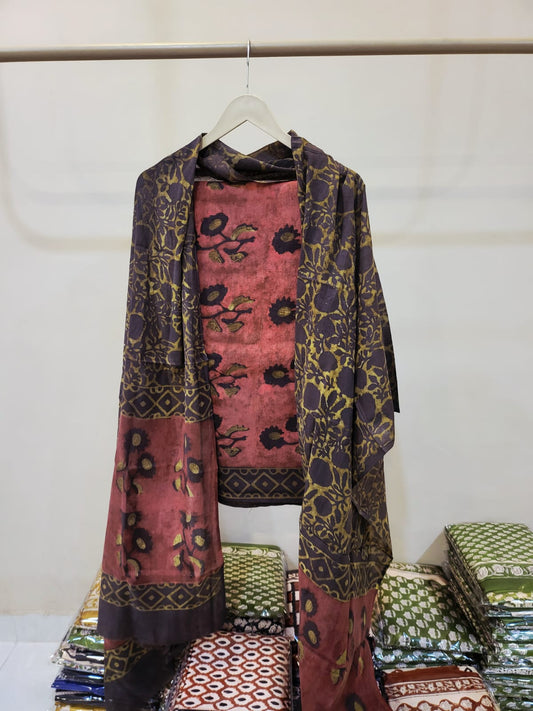 NASHPAL AJRAKH COTTON SUITS