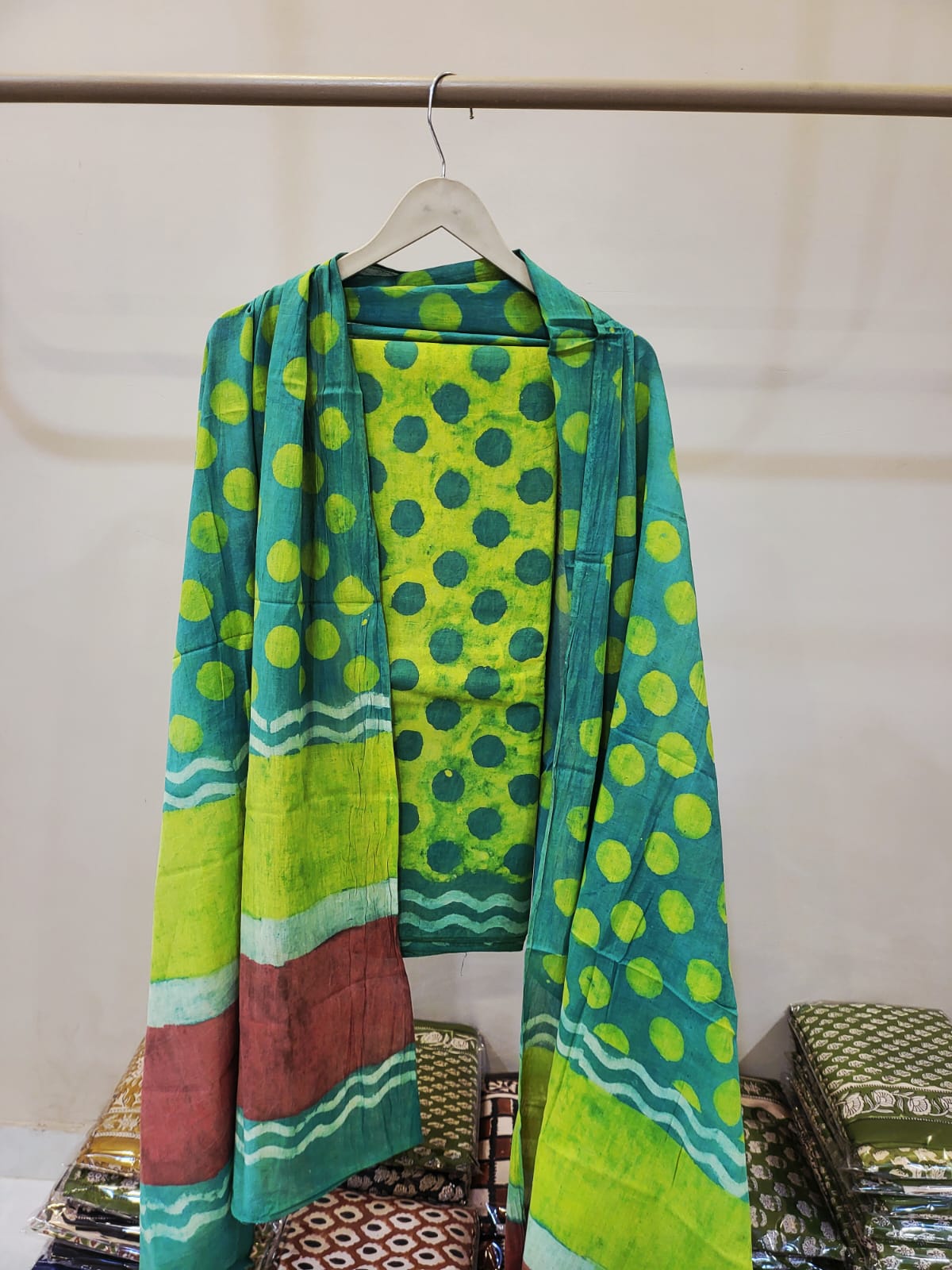 NASHPAL AJRAKH COTTON SUITS
