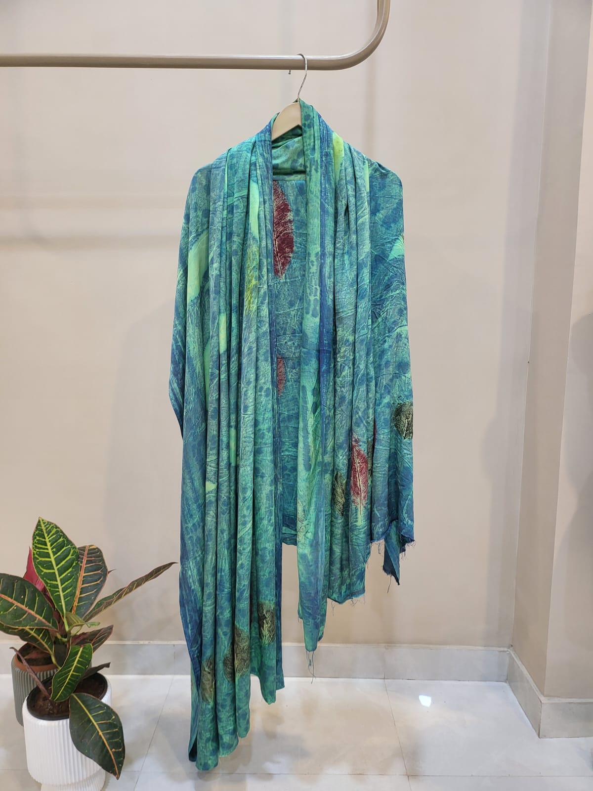 Nashpal Tussar modal silks suits