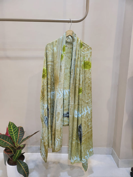 Nashpal Tussar modal silks suits