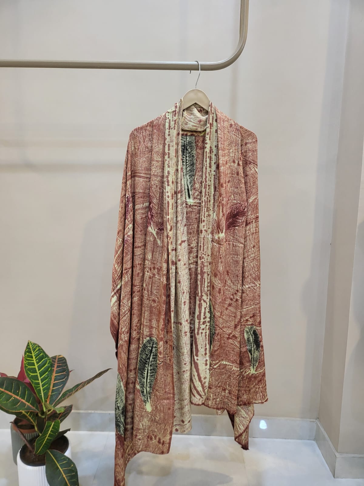 Nashpal Tussar modal silks suits