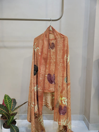 Nashpal Tussar modal silks suits