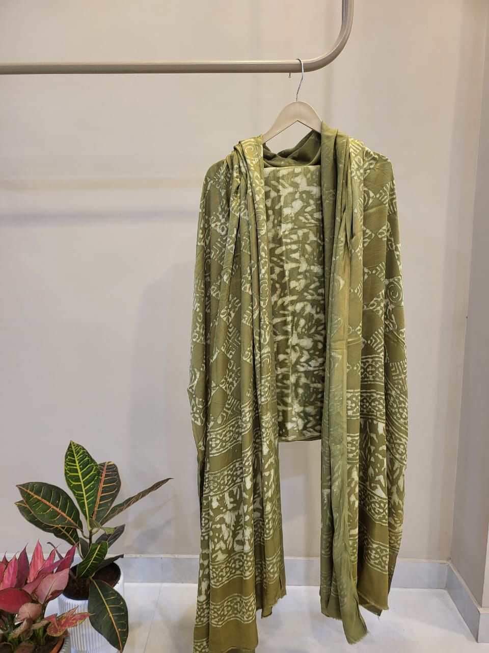 Ajrakh prints Modal silk suits
